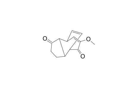 9-Methoxytricyclo[5.3.2.0(2,6)]dodeca-9,11-dien-3,8-dione isomer