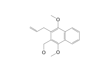 2-ALLYL-3-HYDROXYMETHYL-1,4-DIMETHOXYNAPHTHALENE