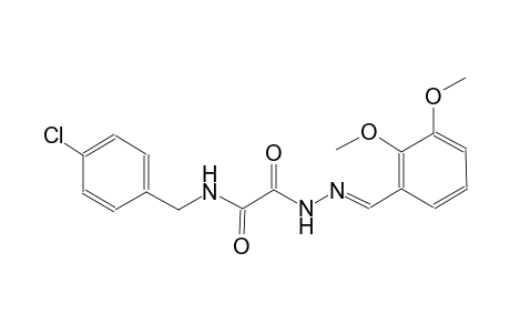 acetic acid, [[(4-chlorophenyl)methyl]amino]oxo-, 2-[(E)-(2,3-dimethoxyphenyl)methylidene]hydrazide