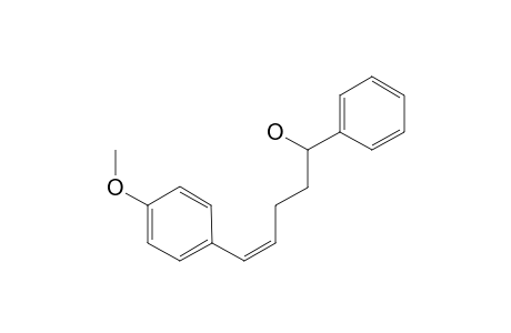 (Z)-1-PHENYL-5-(4-METHOXYPHENYL)-4-PENTEN-1-OL
