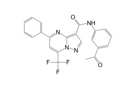N-(3-acetylphenyl)-5-phenyl-7-(trifluoromethyl)pyrazolo[1,5-a]pyrimidine-3-carboxamide