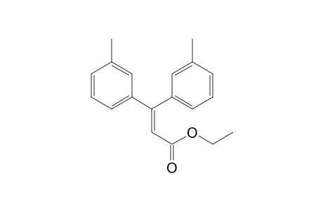 Ethyl 3,3-di-m-tolylacrylate