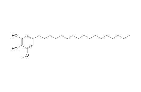 5-heptadecyl-3-methoxy-benzene-1,2-diol