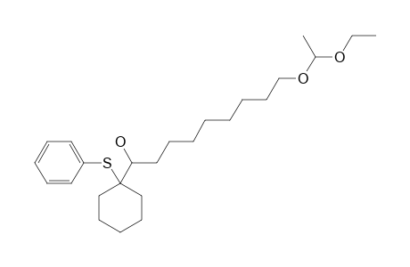 9-(1''-Ethoxyethoxy)-1-[1'-(phenylsulfanyl)cyclohexyl]nonanol