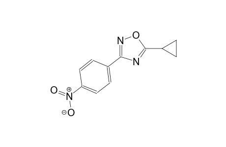 5-cyclopropyl-3-(4-nitrophenyl)-1,2,4-oxadiazole