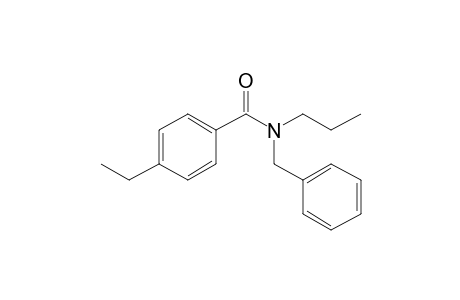 Benzamide, 4-ethyl-N-benzyl-N-propyl-