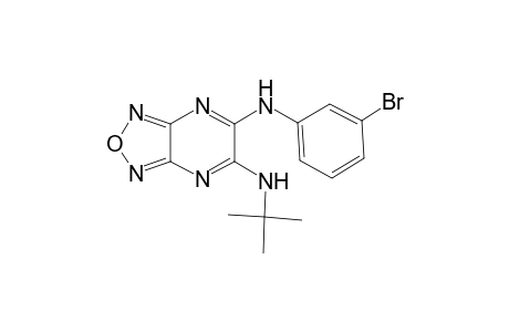 Furazano[3,4-b]pyrazine, 5-(3-bromophenylamino)-6-tert-butylamino-
