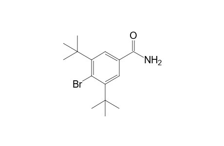4-Bromo-3,5-di-t-butylbenzamide