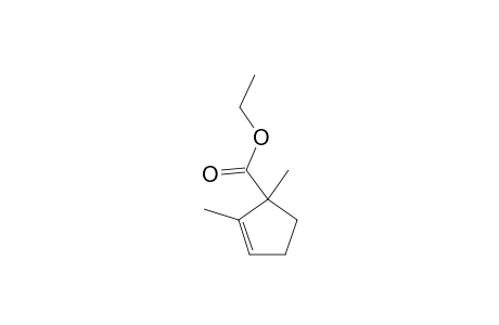 2-Cyclopentene-1-carboxylic acid, 1,2-dimethyl-, ethyl ester