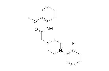 1-piperazineacetamide, 4-(2-fluorophenyl)-N-(2-methoxyphenyl)-