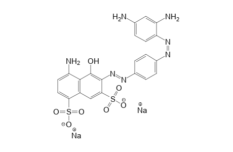 1,7-Naphthalenedisulfonic acid, 4-amino-6-[[4-[(2,4-diaminophenyl)azo]phenyl]azo]-5-hydroxy-, disodium salt