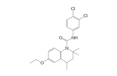 N-(3,4-dichlorophenyl)-6-ethoxy-2,2,4-trimethyl-3,4-dihydro-1(2H)-quinolinecarboxamide