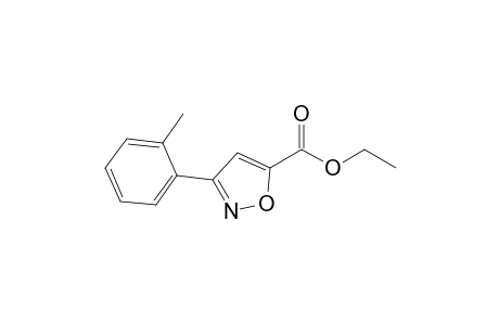 Ethyl 3-(2-Methylphenyl)isoxazole-5-carboxylate