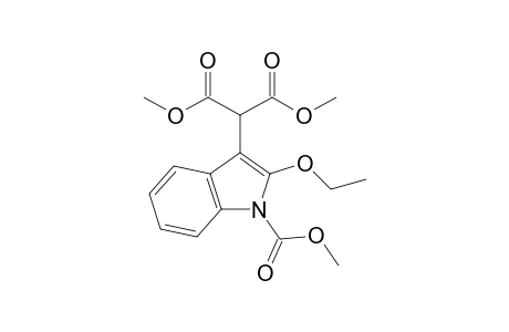 Dimethyl (1-carbomethoxy-2-ethoxy-3-indolyl)malonate
