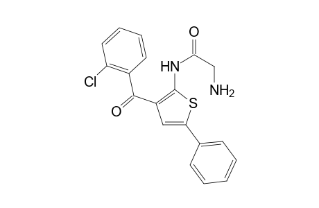 2-Amino-N-[3-(2-chlorobenzoyl)-5-phenylthiophen-2-yl]acetamide