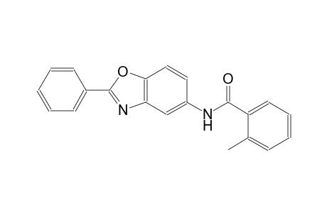 benzamide, 2-methyl-N-(2-phenyl-5-benzoxazolyl)-