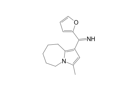 2-furanyl-(3-methyl-6,7,8,9-tetrahydro-5H-pyrrolo[1,2-a]azepin-1-yl)methanimine