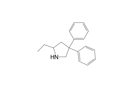 2-Ethyl-4,4-diphenyl-pyrrolidine