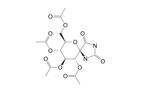 (2-R,3-R,4-S,5-R,6-S)-3,4,5-TRIACETOXY-2-ACETOXYMETHYL-7,9-DIAZA-1-OXA-SPIRO-[4,5]-DECANE-8,10-DIONE