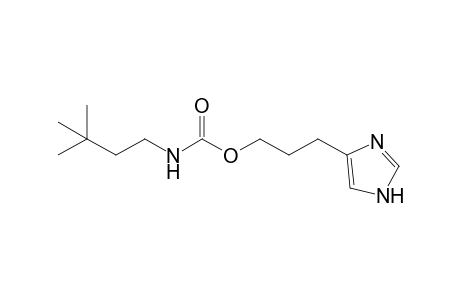 3-(1H-imidazol-5-yl)propyl N-(3,3-dimethylbutyl)carbamate