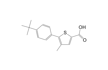 2-thiophenecarboxylic acid, 5-[4-(1,1-dimethylethyl)phenyl]-4-methyl-