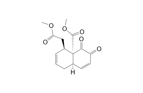 (4A,8A-CIS)-8A-METHOXYCARBONYL-8-METHOXYCARBONYLMETHYL-1,2,4A,5,8,8A-HEXAHYDRONAPHTHALENE-1,2-DIONE