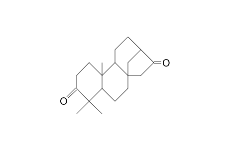 Ent-17-norkauran-3,16-dione