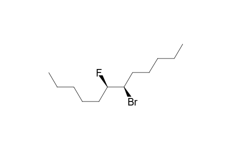 Dodecane, 6-bromo-7-fluoro-, (R*,R*)-