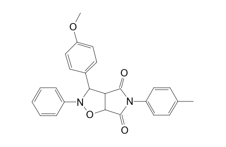 3-(4-Methoxyphenyl)-2-phenyl-5-(p-tolyl)-3a,6a-dihydro-3H-pyrrolo[3,4-d]isoxazole-4,6-dione