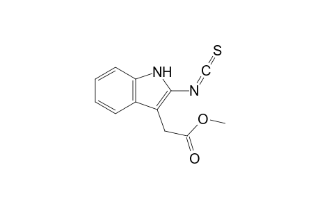 3-(Methoxycarbonylmethyl)indole-2-isothiocyanate