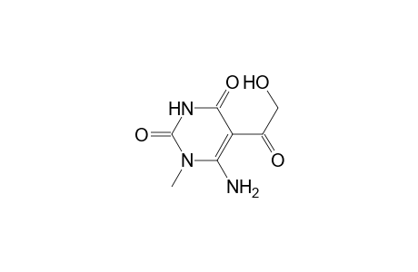 1-Methyl-5-hydroxyacetyl-6-aminouracil