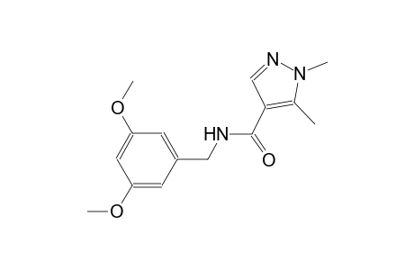 N-(3,5-dimethoxybenzyl)-1,5-dimethyl-1H-pyrazole-4-carboxamide