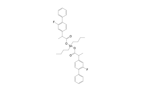 DIBUTHYL-DI-[2-(2-FLUORO-4-BIPHENYL)-PROPANOYL]-STANNANE