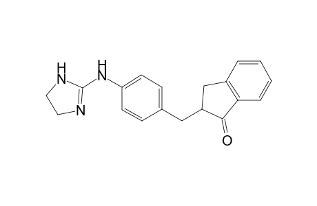 2-[4-(4,5-Dihydro-1H-imidazol-2-ylamino)benzyl]-2,3-dihydro-1H-inden-1-one