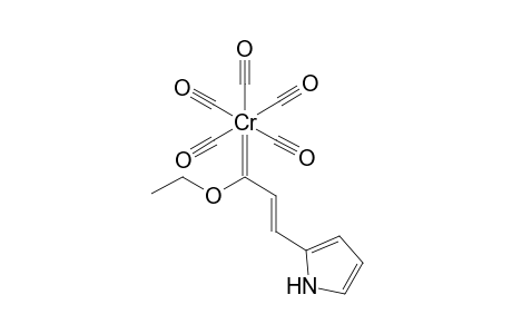 Pentacarbonyl[1-ethoxy-trans-3-(2-pyrrolyl)-2-propenylidene]chromium(0)