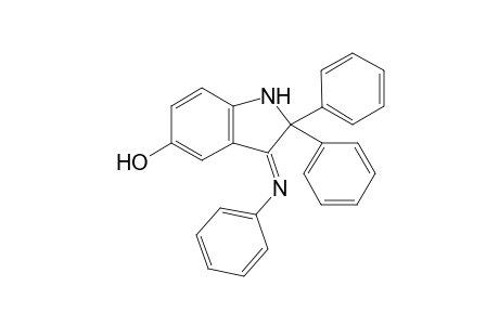 2,2-Diphenyl-5-hydroxy-3-phenyliminoindole