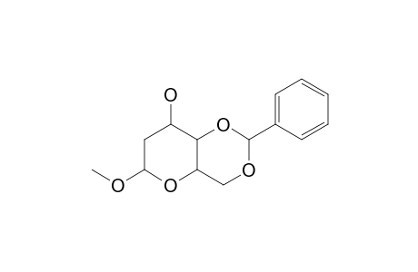 6-methoxy-2-phenyl-4,4a,6,7,8,8a-hexahydropyrano[3,2-d][1,3]dioxin-8-ol