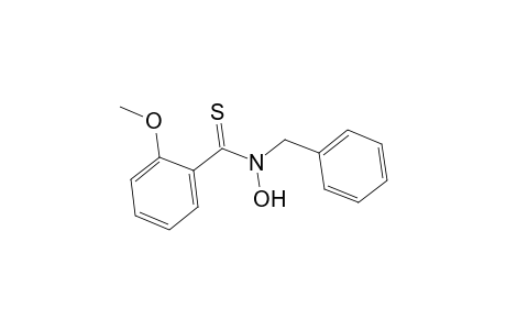 Benzenecarbothioamide, N-hydroxy-2-methoxy-N-(phenylmethyl)-