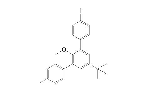 2,6-Bis(4-iodophenyl)-4-tert-butylanisole
