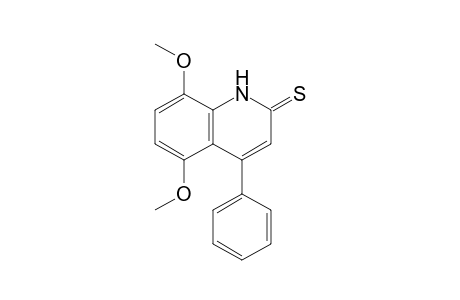 5,8-Dimethoxy-4-phenyl-1H-quinoline-2-thione
