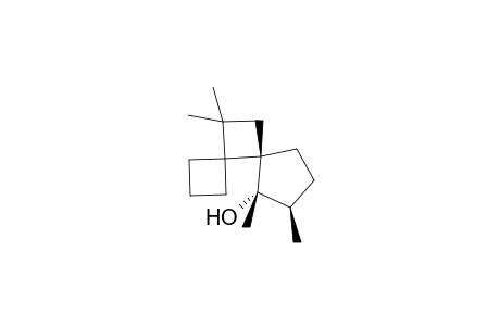 (5R*,6S*,7R*)-6,7,11,11-Tetramethyldispiro[3.0.4.2]undecan-6-ol