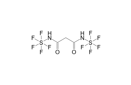 1,3-Dioxo-1,3-propylenebis(imino)bis(sulfur pentafluoride)