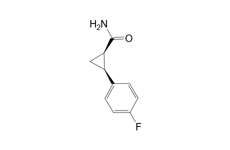 (1R,2S)-2-(4-fluorophenyl)cyclopropanecarboxamide