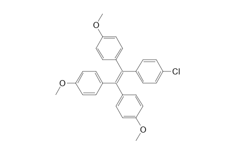 Benzene, 1,1',1''-[1-(4-chlorophenyl)-1-ethenyl-2-ylidene]tris[4-methoxy-