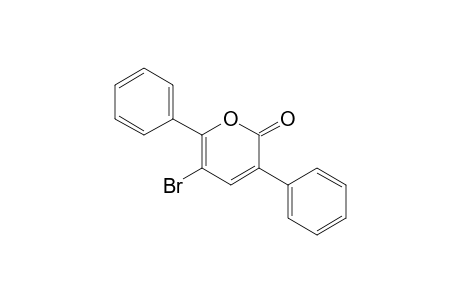 5-Bromo-3,6-diphenylpyran-2-one