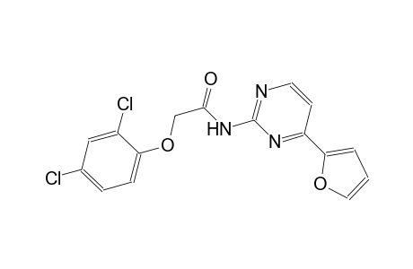 2-(2,4-dichlorophenoxy)-N-[4-(2-furyl)-2-pyrimidinyl]acetamide