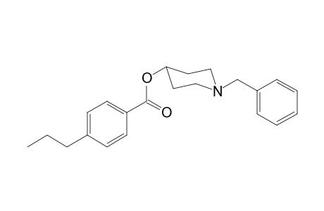 1-Benzylpiperidin-4-yl-4-propyl benzoate