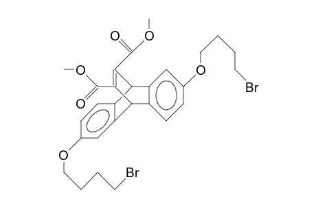 2,6-Bis(3-bromo-butyloxy)-9,10-dihydro-11,12-dicarbomethoxy-etheno-anthracene
