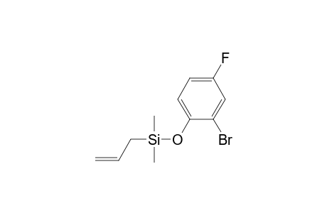 Allyl(2-bromo-4-fluorophenoxy)dimethylsilane