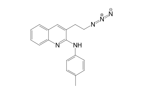 2-(4-Methylphenylamino)-3-(2-azidoethyl)quinolin